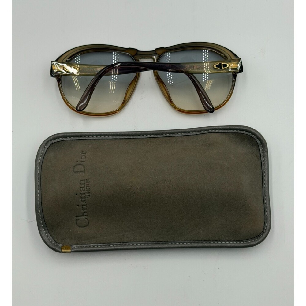 Christian Dior Eyewear Sunglasses Women's Brown Frame with Certificate & Pouch - Picture 5 of 12